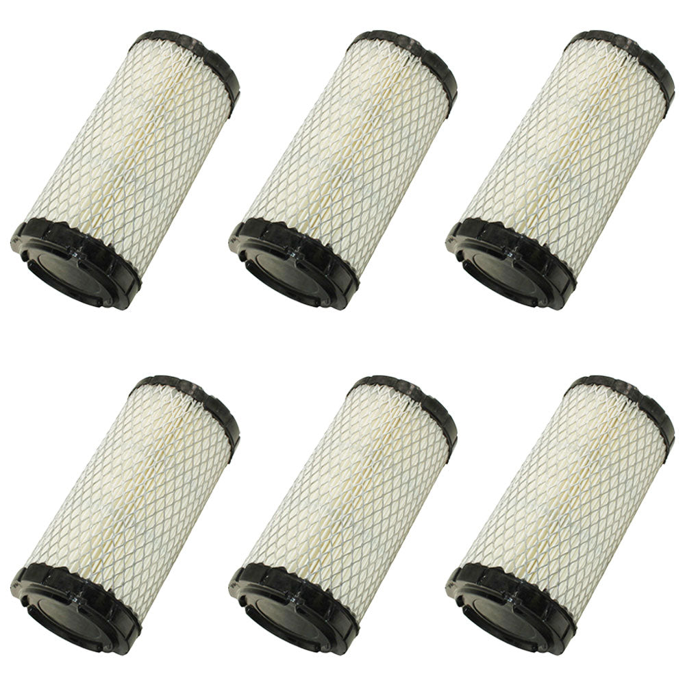 Qty 6: Outer Air Filter Fits Club Car Replaces 102558201