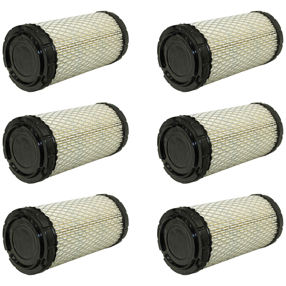 Qty 6: Outer Air Filter Fits Komatsu Replaces 119655-12560