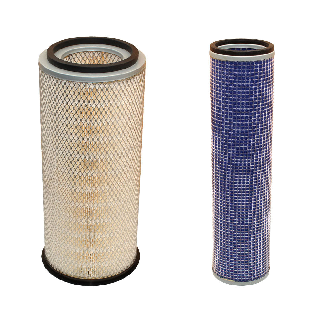 Inner & Outer Air Filter Set D1NN9R500A D9NN9601AA Fits Ford New Holland 550 555