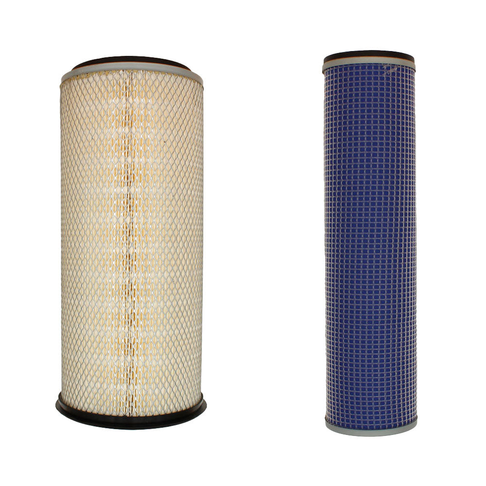 Inner & Outer Air Filter Set D1NN9R500A D9NN9601AA Fits Ford New Holland 550 555