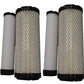 Pack of 2 New Aftermarket Air Filter Set with Inner and Outer Air Filters