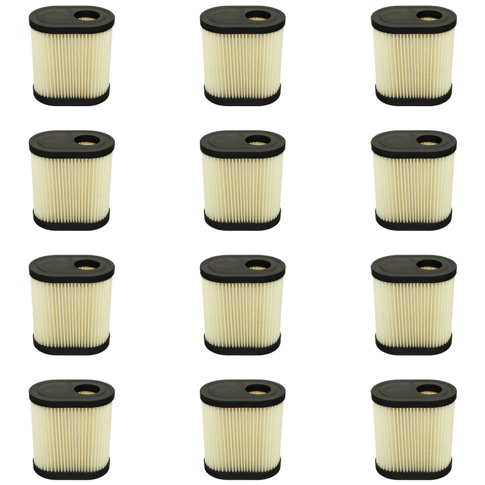 Qty 12: Air Filter
 Fits Toro Replaces 30-031