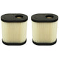 Qty 2: Air Filter
 Fits John Deere Replaces M97265