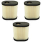 Qty 3: Air Filter Fits Cub Cadet Replaces 490-200-0021