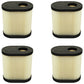 (4) Air Filters Fits Tecumseh Fits Raisman RSM-80-30-359 Fits Craftsman 33331