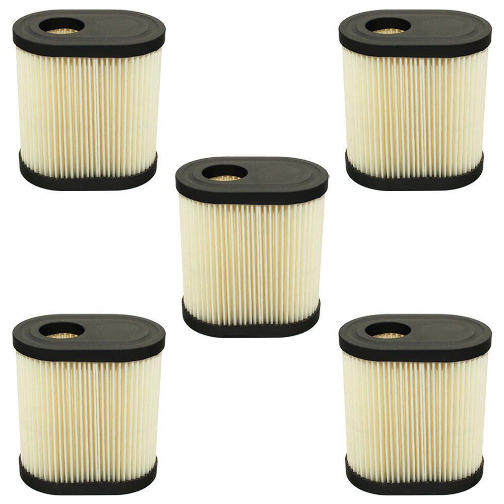 Qty 5: Air Filter
 Fits Cub Cadet Replaces 490-200-0021