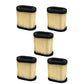 Qty 5: Air Filter
 Fits Toro Replaces 30-031
