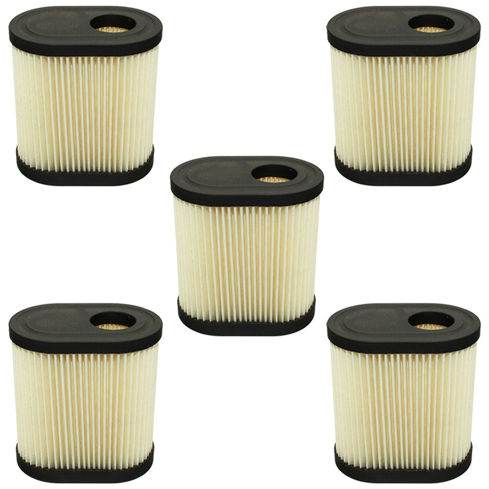 Qty 5: Air Filter
 Fits Cub Cadet Replaces 490-200-0021