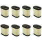 Qty 8: Air Filter Fits Cub Cadet Replaces 490-200-0021