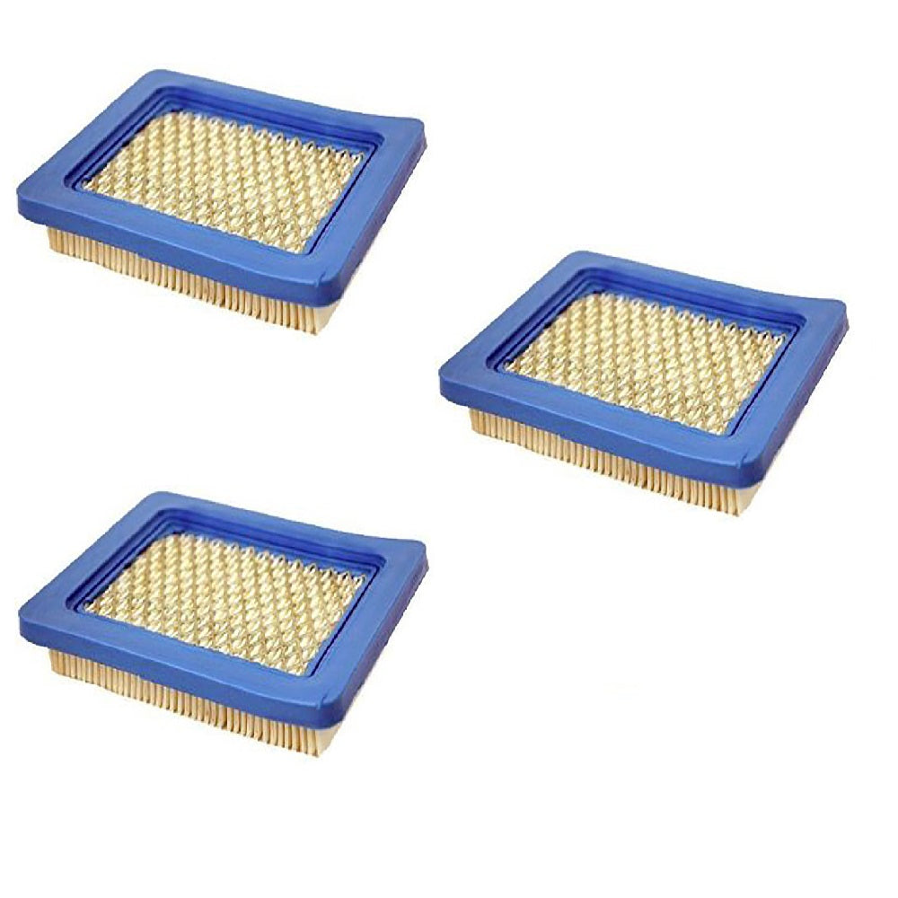 (3 Pk) Air Filter Fits Briggs and Stratton 399959 491588S 494245 5043B 4101