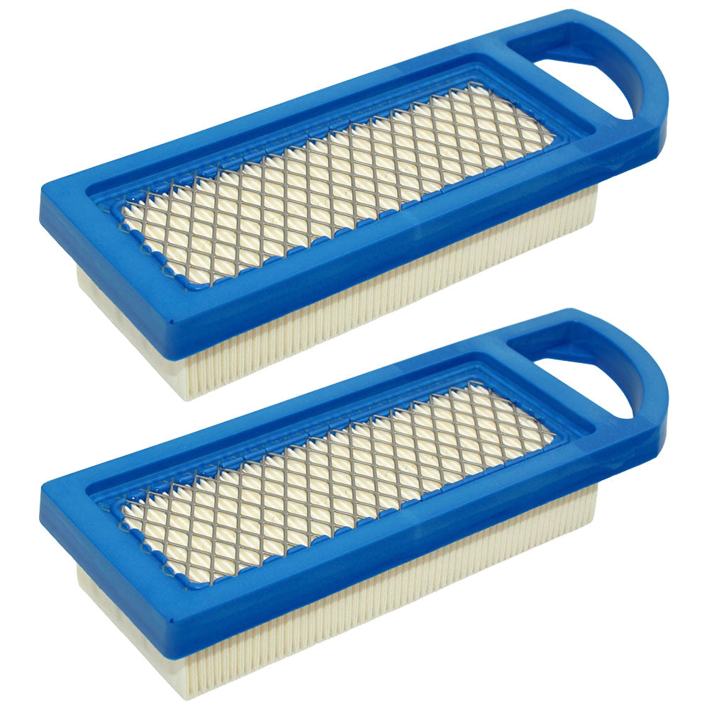 Qty 2: Air Filter Fits Briggs & Stratton Replaces 4206