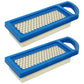 Qty 2: Air Filter Fits CRAFTSMAN Replaces 33425