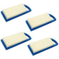 Qty 4: Air Filter Fits Husqvarna Replaces 4206