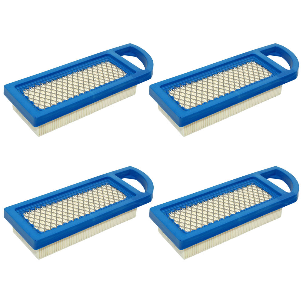 Qty 4: Air Filter Fits Briggs & Stratton Replaces 4206