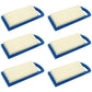 Qty 6: Air Filter Fits Briggs & Stratton Replaces 4206