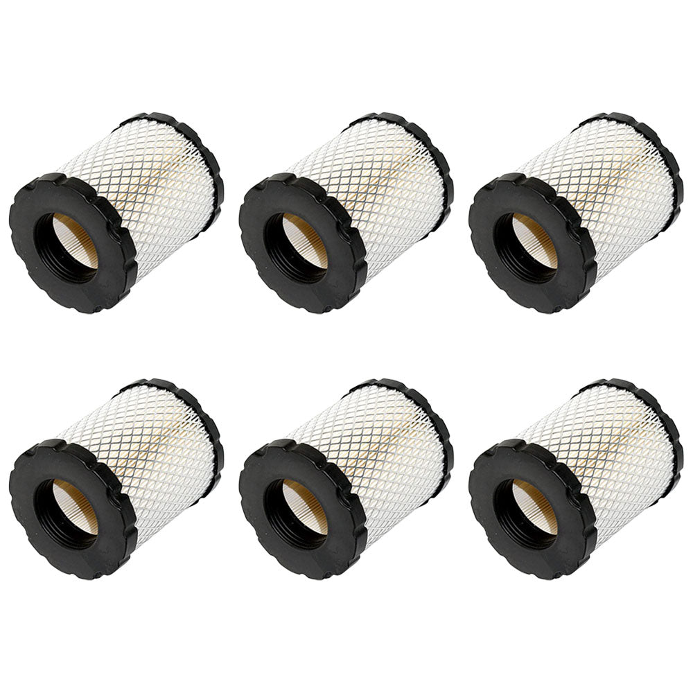 Qty 6: Air Filter Fits Briggs and Stratton Replaces 4250