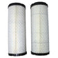 2PK Air Filter Fits Hitachi Replaces B1AF204
