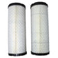 (2) Air Filters R1411-42270 Fits Kubota ATV RTV1100 RTV1100CR RTV1100CRX