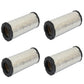 4PK Air Filter Fits Club Car Replaces 102498601