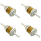 Qty 4: Fuel Filters Fits Gravely Replaces 21410800