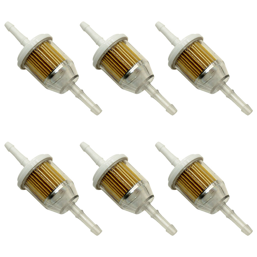 Qty. 6 Fuel Filters Fits Dixie Chopper Replaces 40222