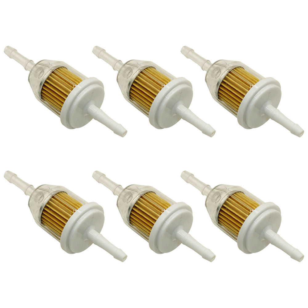 Qty. 6 Fuel Filter
 Fits Subaru Replaces 263-65011-A0