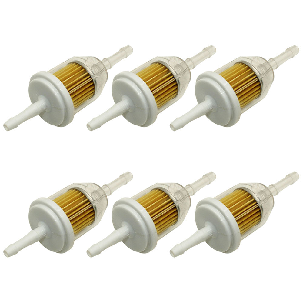 Qty. 6 Fuel Filters Fits Cub Cadet Replaces OCC-25 050 22