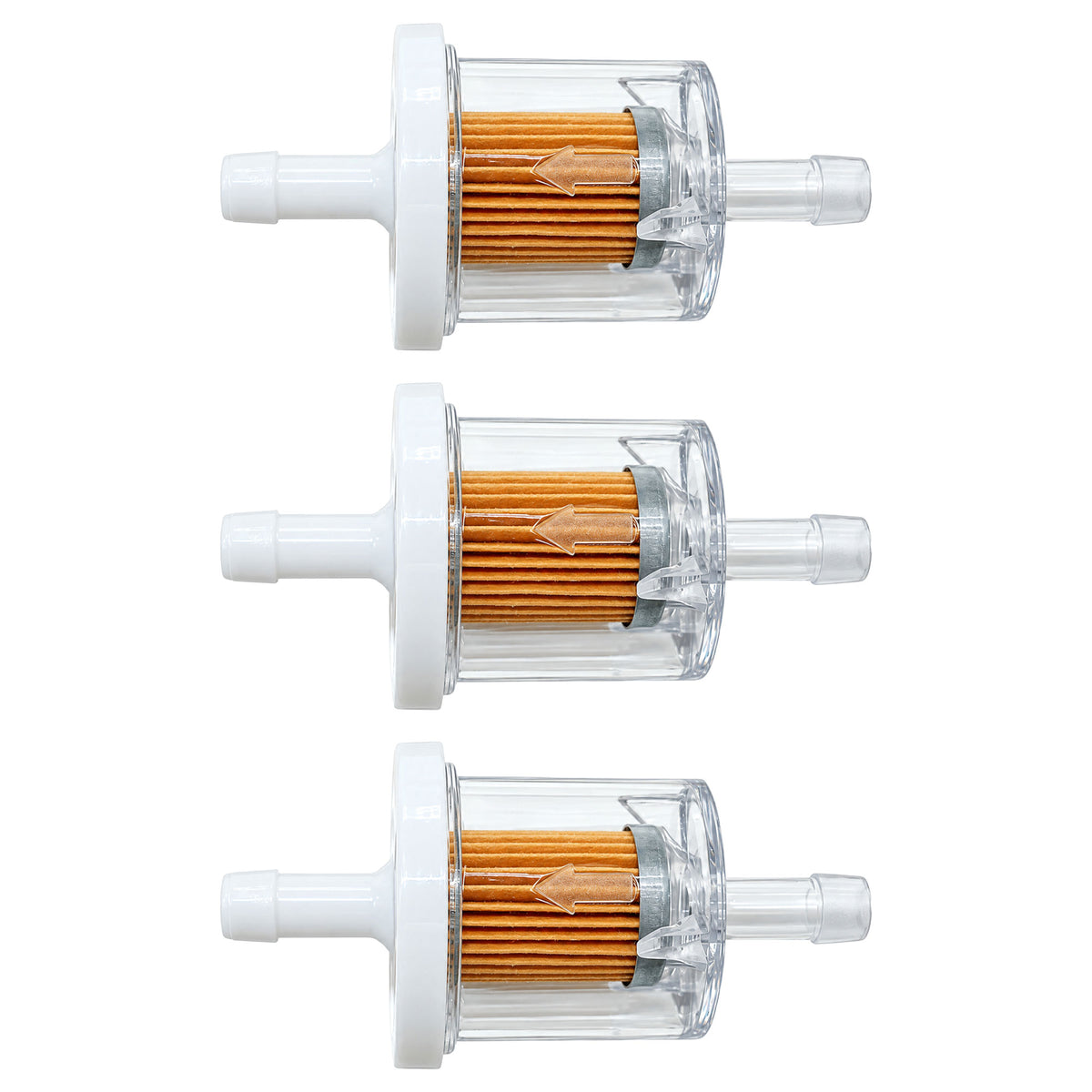 (3) Inline Fuel Filters Fits Kawasaki & Tecumseh Engines 49019-7001 49019-70