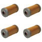 Qty. 4: Fuel Filters
 Fits Mahindra Replaces 14571000010