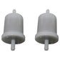 (2) Fuel Filters Fits Kubota BX22 BX23 BX24 BX25 BX2200 BX2230 BX2350 BX2660