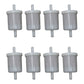 Qty 8: Fuel Filter Fits Fiat Replaces 151821127