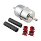 Fuel Filter With Clamps and Hoses Fits Universal Products Replaces 47411638