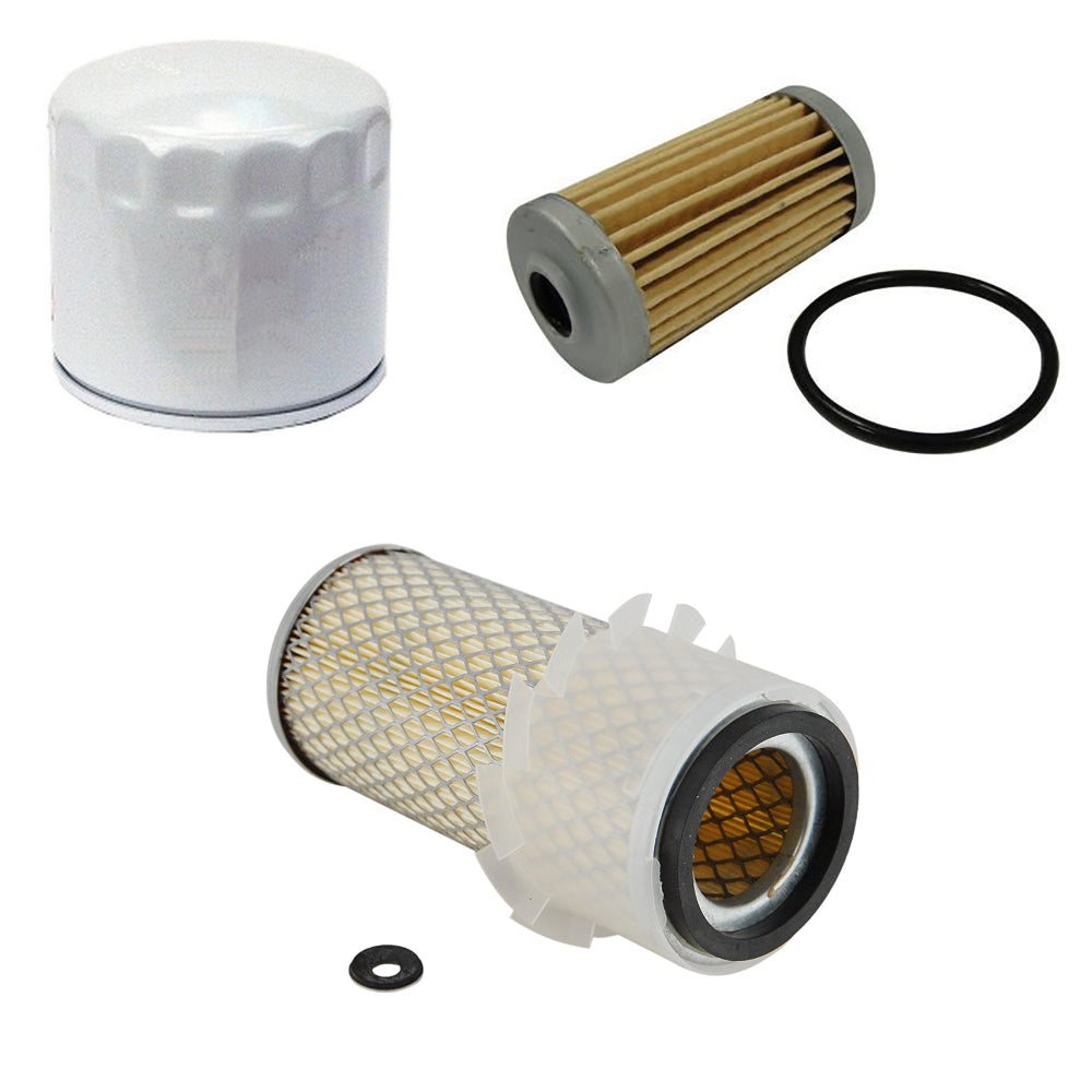 Filter Kit Fits Komatsu Replaces 121465-12510