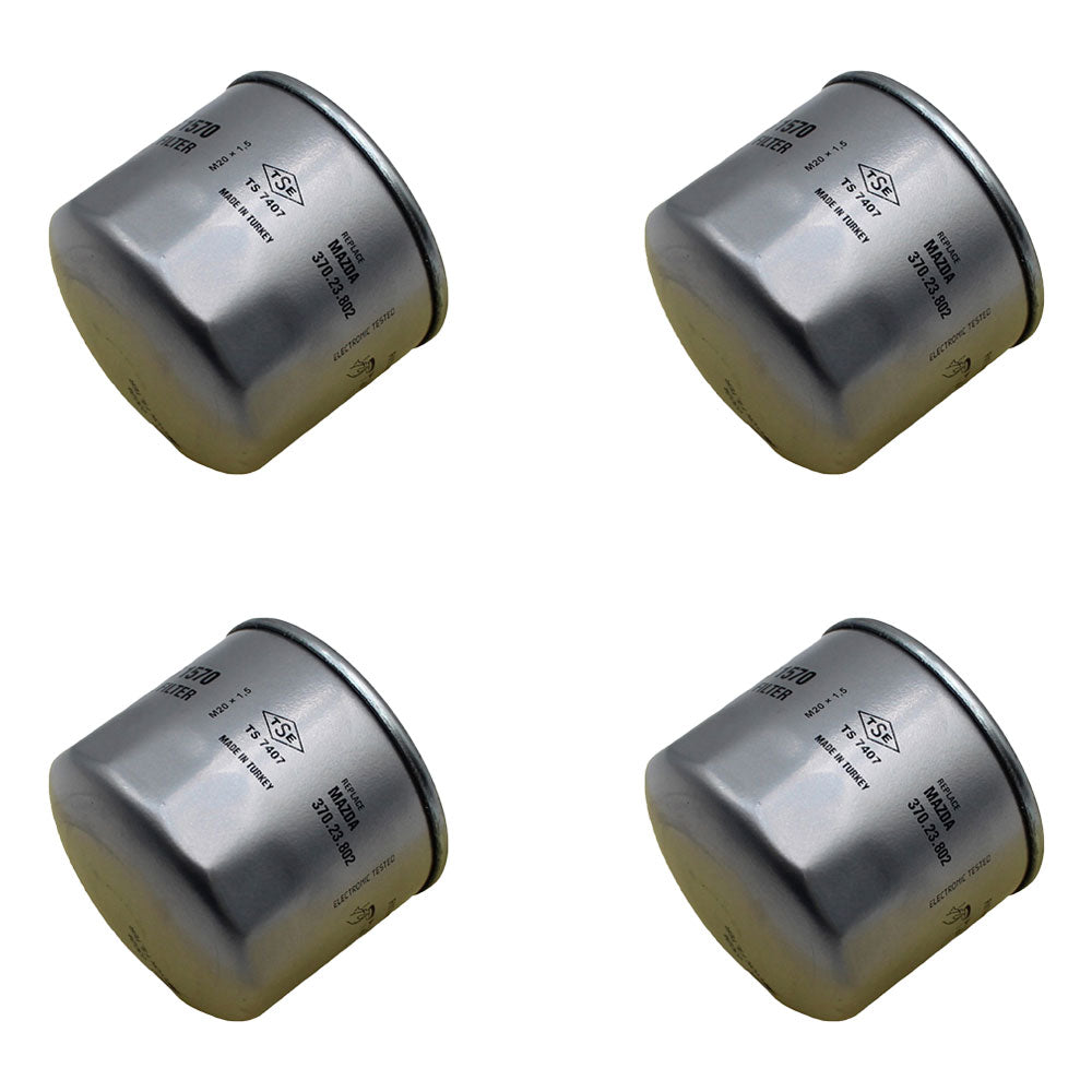 Qty 4: Oil Filter Fits Kubota Replaces 100805