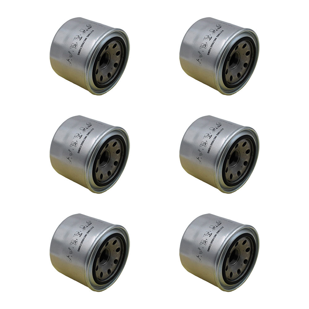 Qty 6: Oil Filter Fits Kubota Replaces 100805