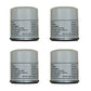 Qty 4: Transmission Filters Fits Bad Boy Replaces 063-1050-00