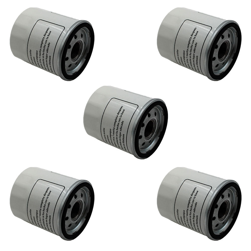 Qty 5: Transmission Filters Fits BUSH HOG Replaces 50052929