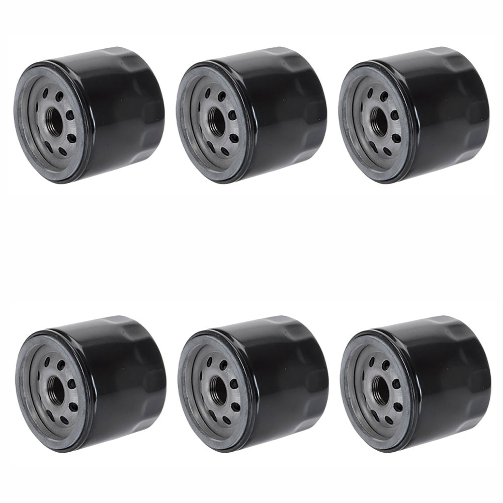 6 Pk Oil Filters Fits John Deere AM119567 Fits Briggs and Stratton 492932 492056