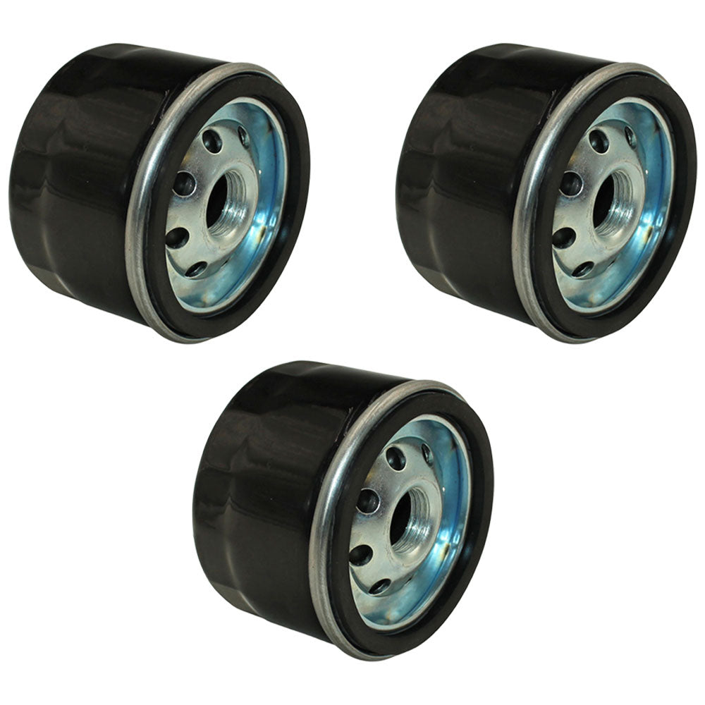 3PK Oil Filter Replacement for B&S 492932 492932S 492056 5049 5076 695396 6968