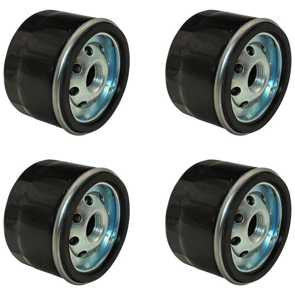 4 Pack Oil Filter Fits Briggs and Stratton 104700 Fits E-Z-GO ST480 492932