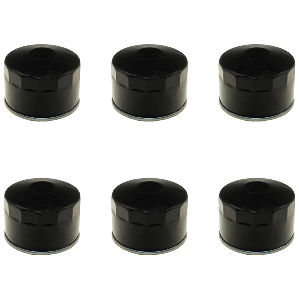 Set of 6 Oil Filters Fits Briggs and Stratton Lawn 798576, 841023B, 842921