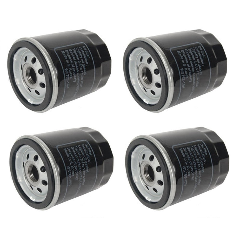 Qty 4: Oil Filter Fits Yazoo/Kees Replaces 101164