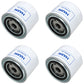 Qty 4: Oil Filter Fits Terex Replaces 17321-32430