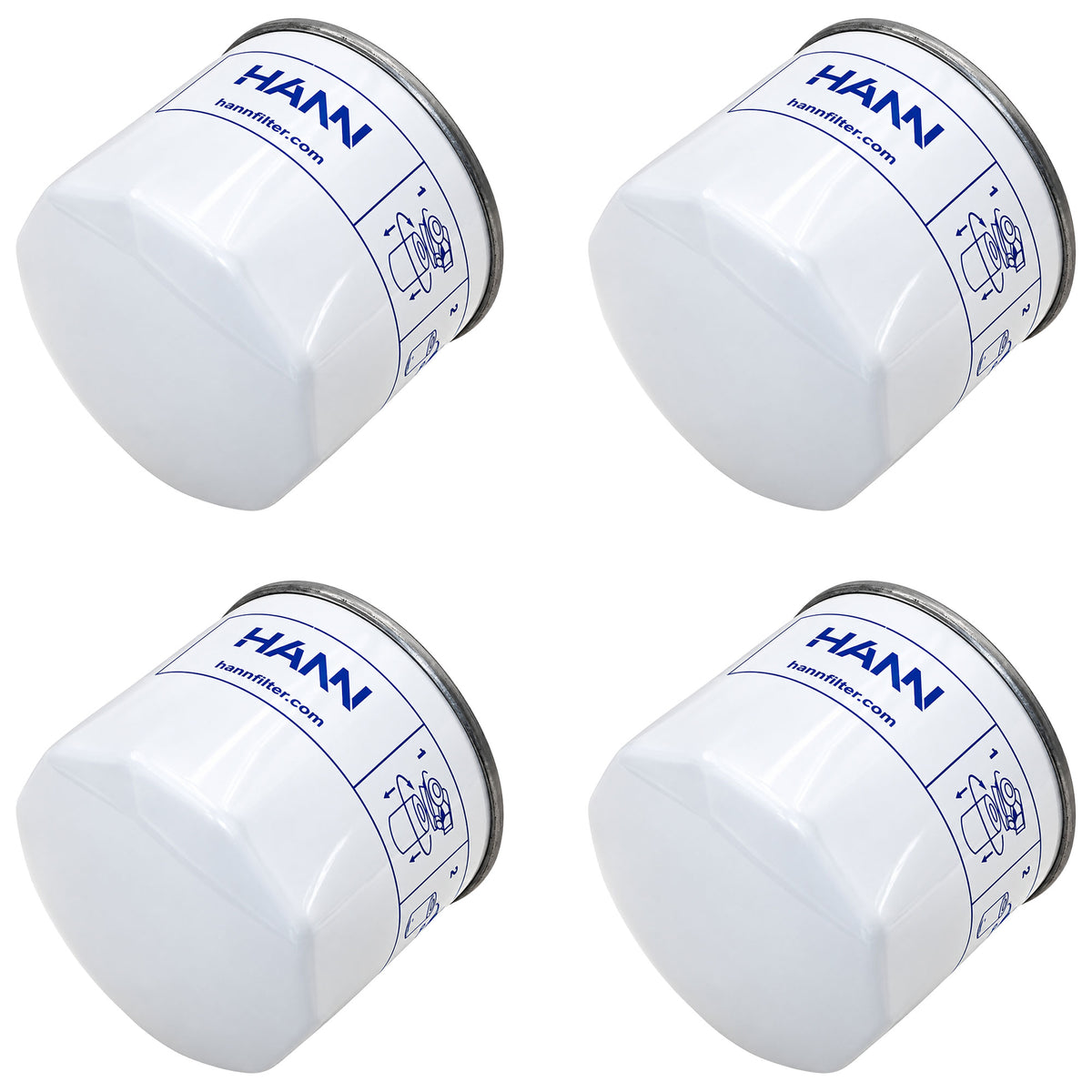 Qty 4: Oil Filter Fits Terex Replaces 17321-32430