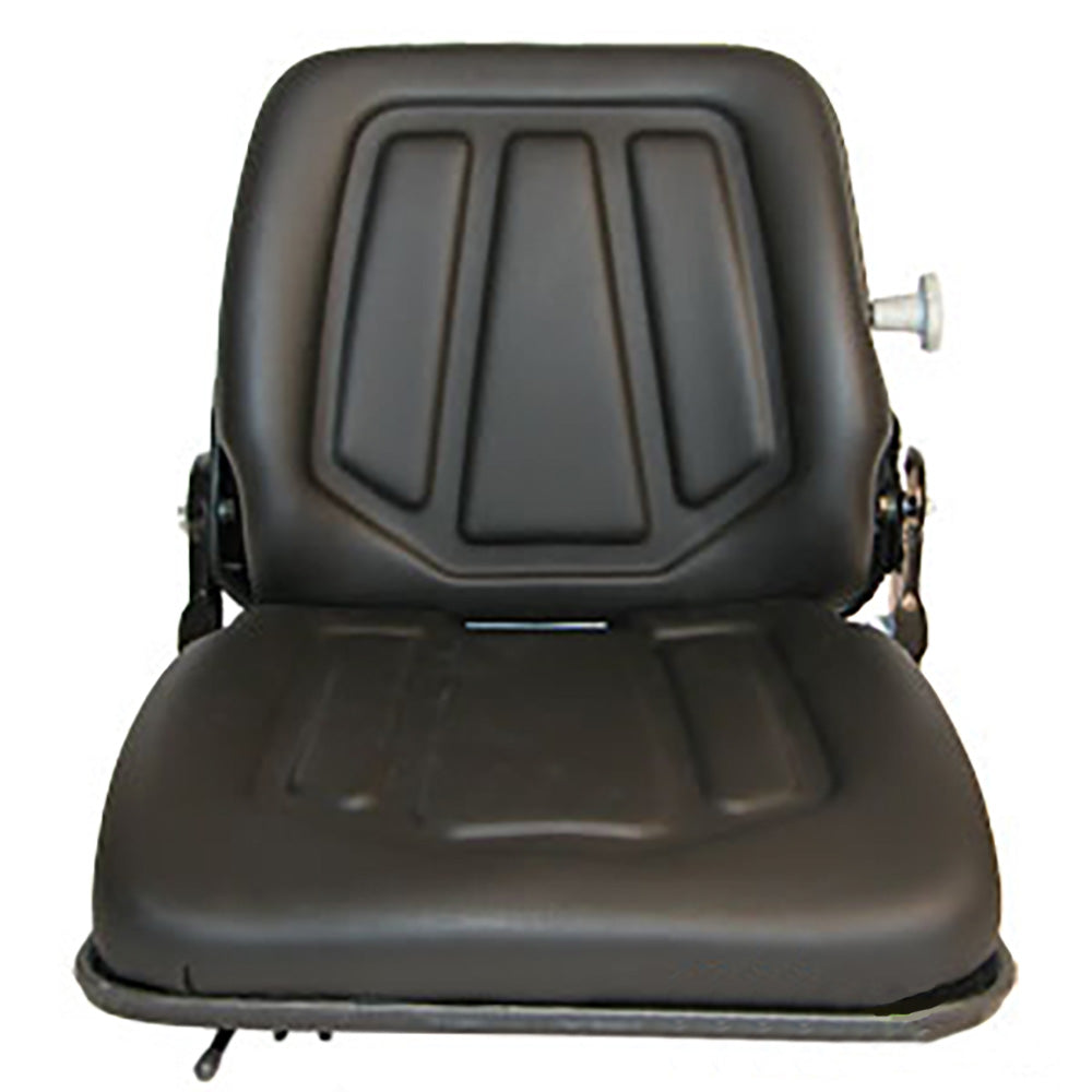 Forklift Deluxe Side Track Seat With Shock Absorbing Spring FLS322BL