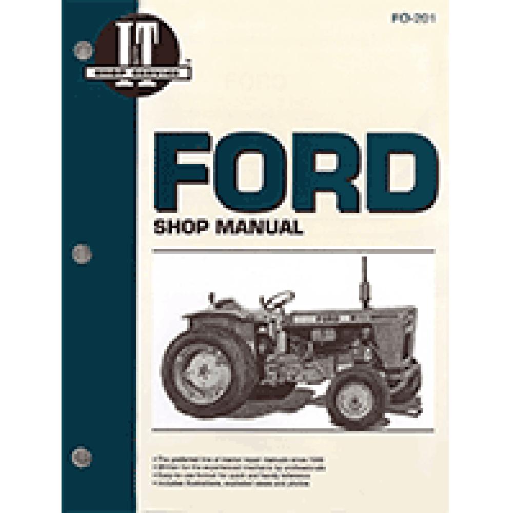 I&T Shop Manual Collection FO-201 Fits Ford TW10 5000 6000 8000 8600 8700 9700