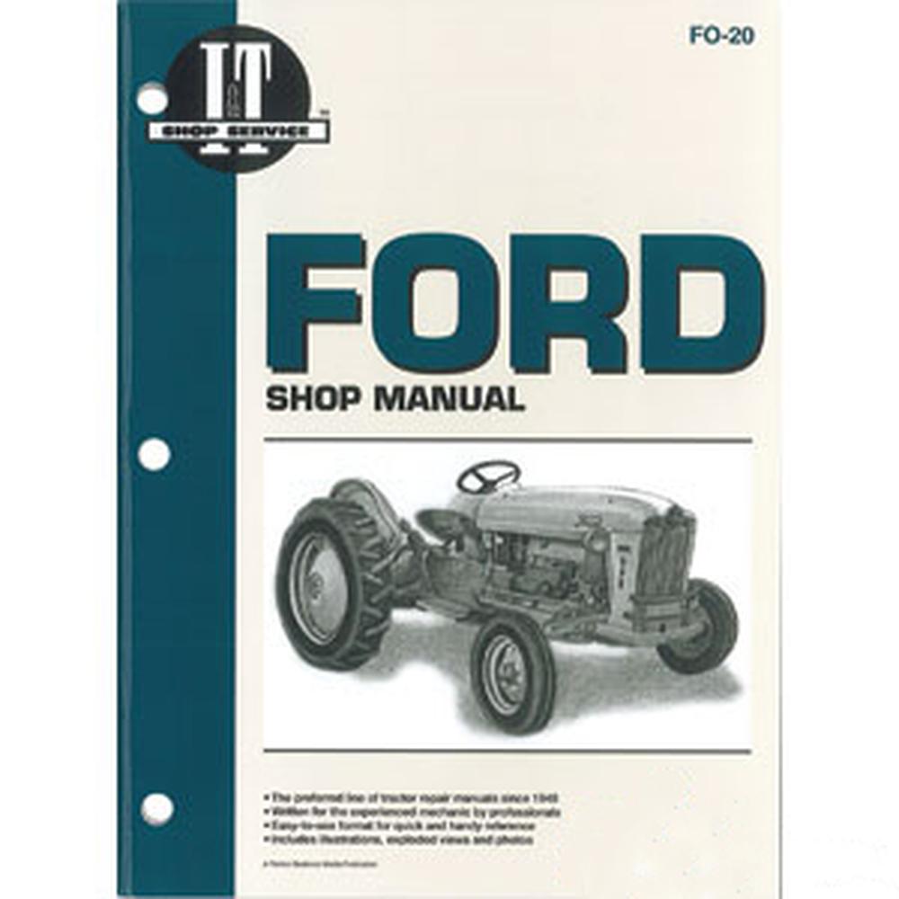 Shop Manual Fits Ford/New Holland Replaces 595-FO20