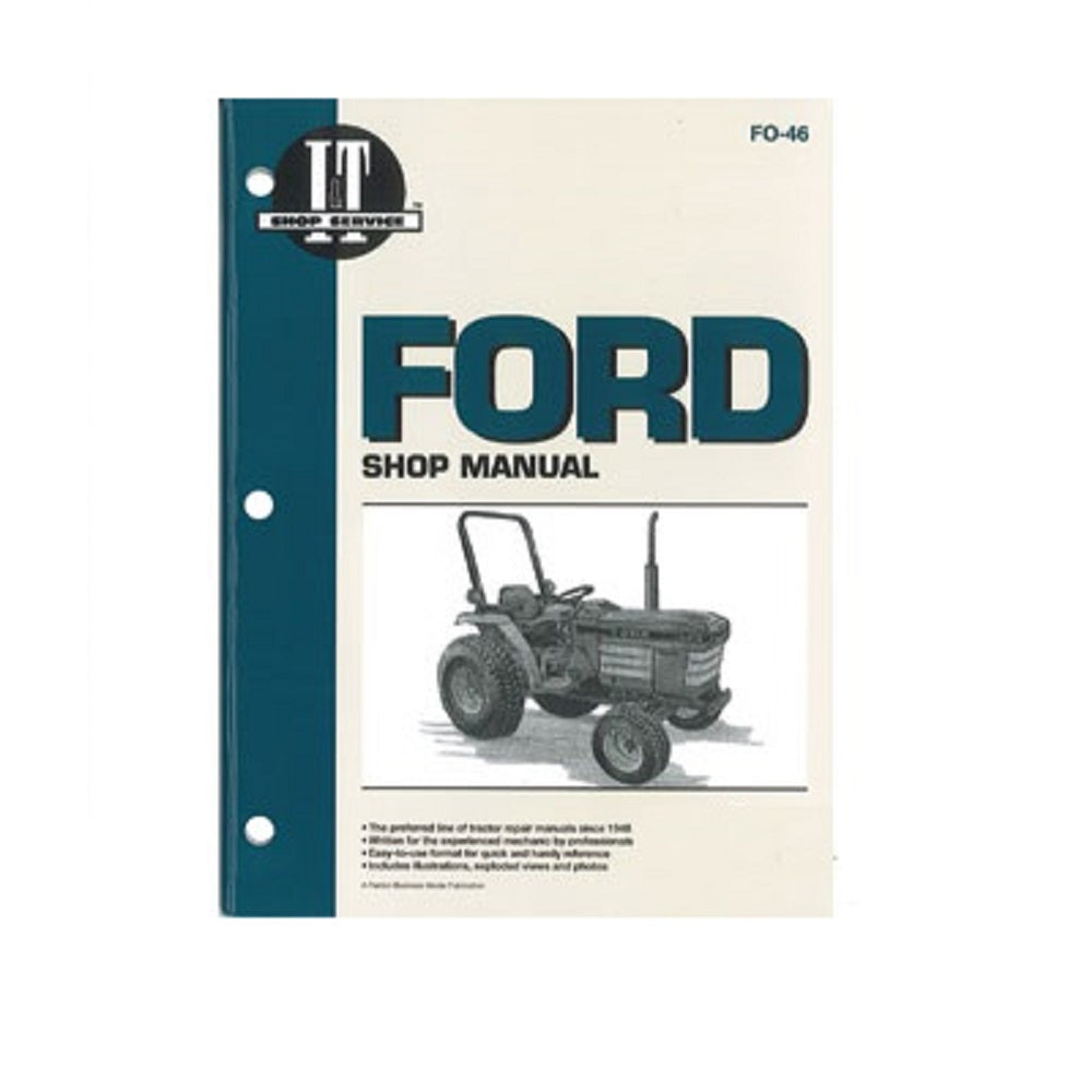 I&T Shop Manual FO-46 Fits Ford 1120 1220 1320 1520 1720 1920 2120