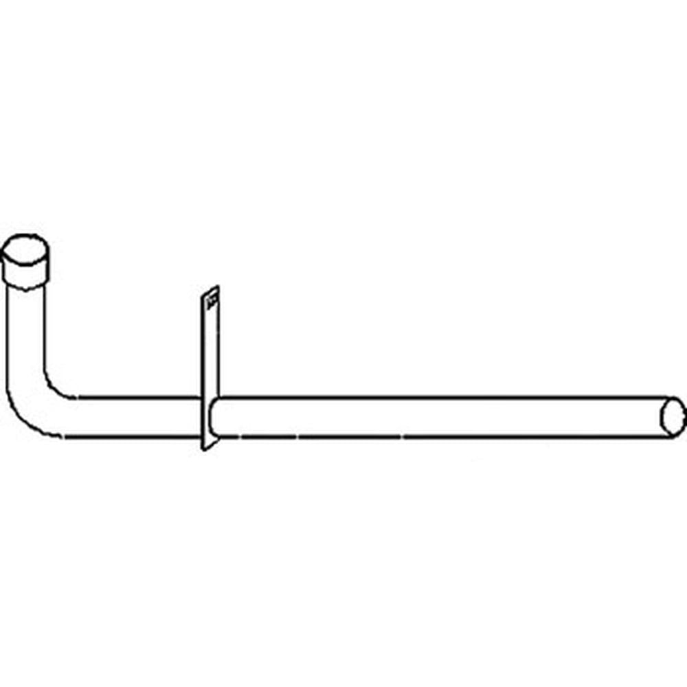 FOE-20 Vertical Exhaust Pipe w/ Clamp Fits Ford New Holland Tractor 801 901