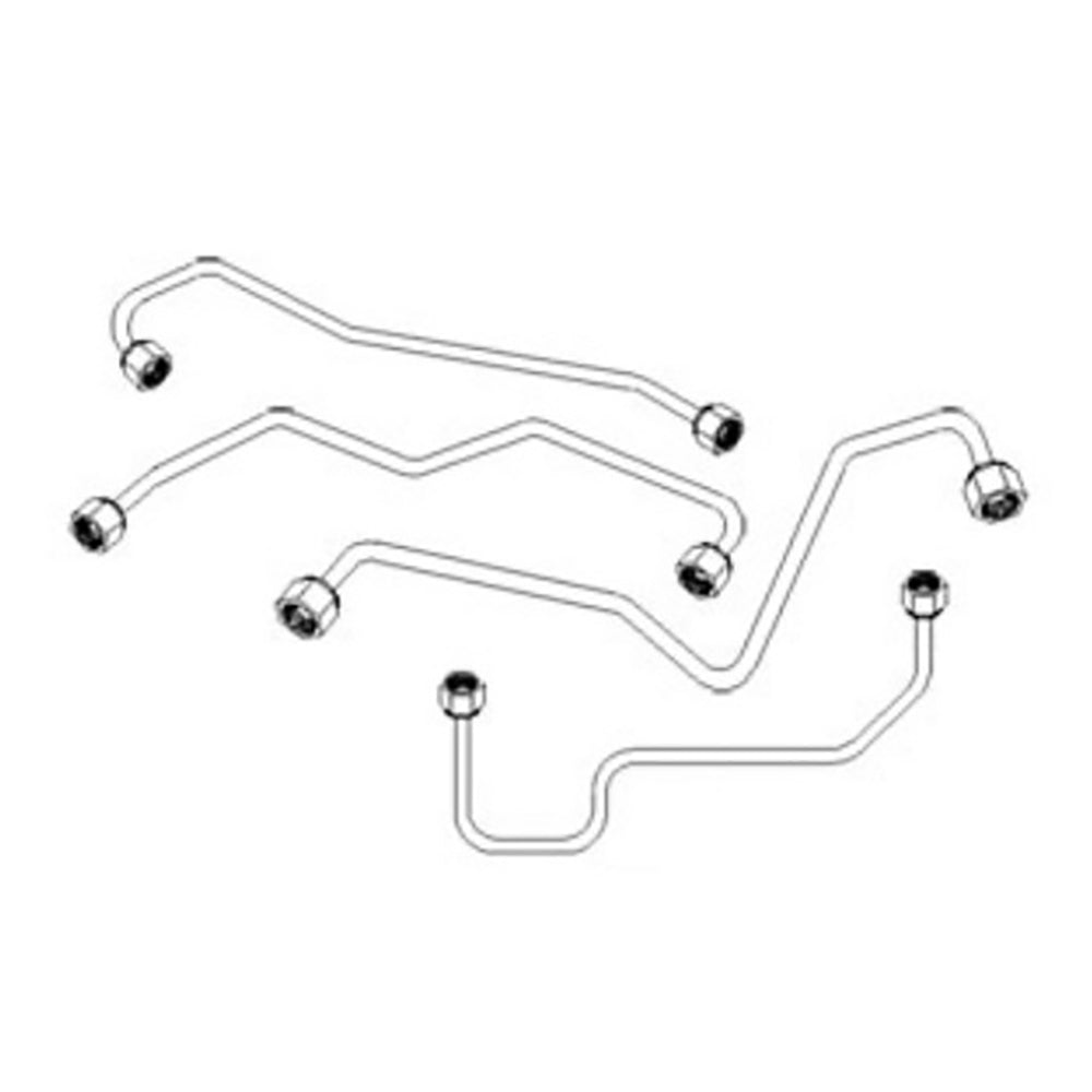 FPL2200 Injection Line Set Fits Massey Ferguson 4 Cylinder 165 UK 255 300 302